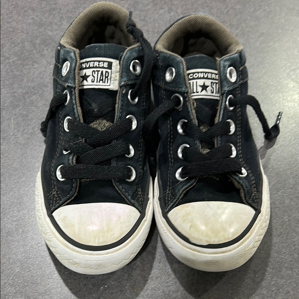 Converse Black and White Chuck Taylor Sneakers